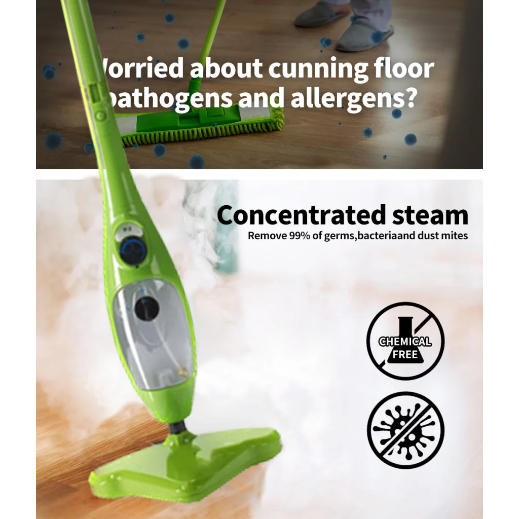 Steam Mop Handheld Carpet Cleaner High Pressure Steamer