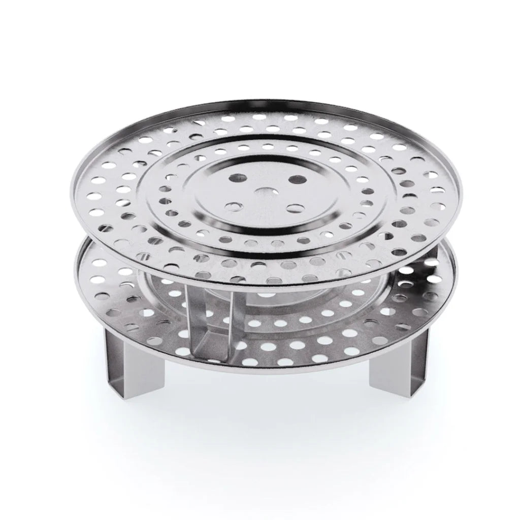 Steamer Insert Premium 43cm Stainless Steel Stock Pot Steaming Rack Tray