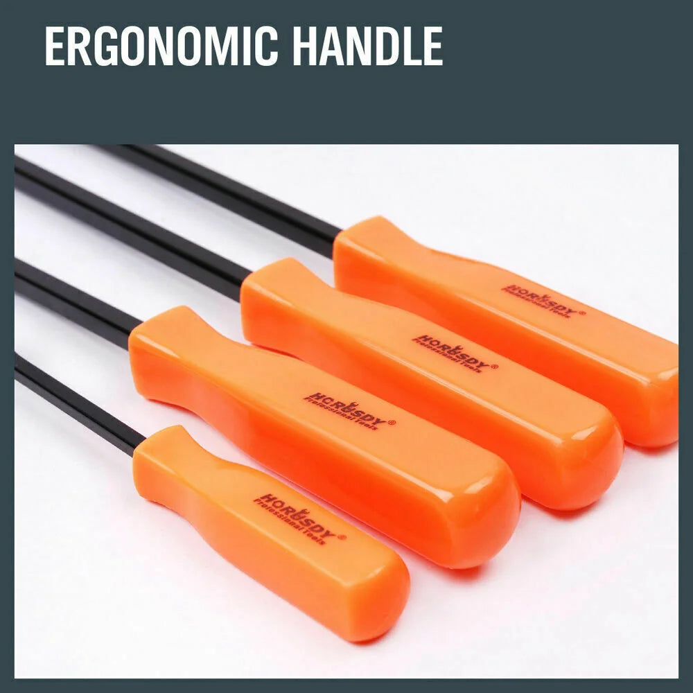 Steel Pry Bar Set Heavy Duty Mechanic Crowbar Car Horusdy