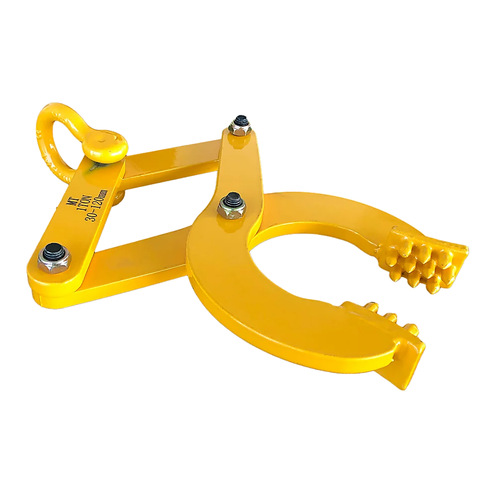Steel Single Scissor Pallet Puller Clamp - 1 Ton Capacity