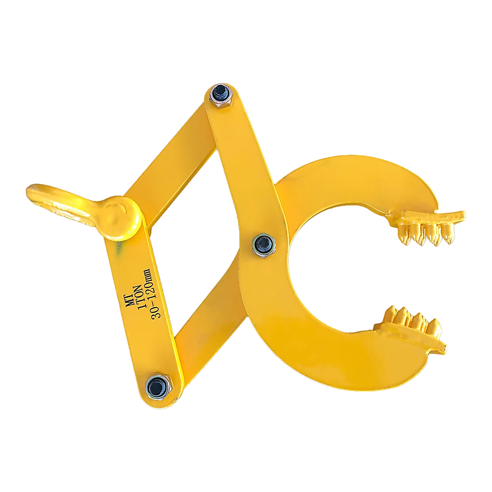 Steel Single Scissor Pallet Puller Clamp - 1 Ton Capacity