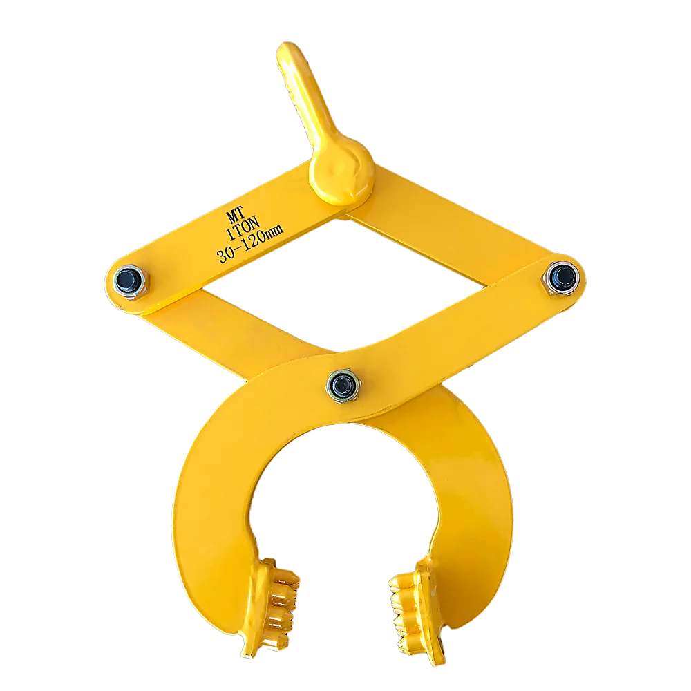Steel Single Scissor Pallet Puller Clamp - 1 Ton Capacity