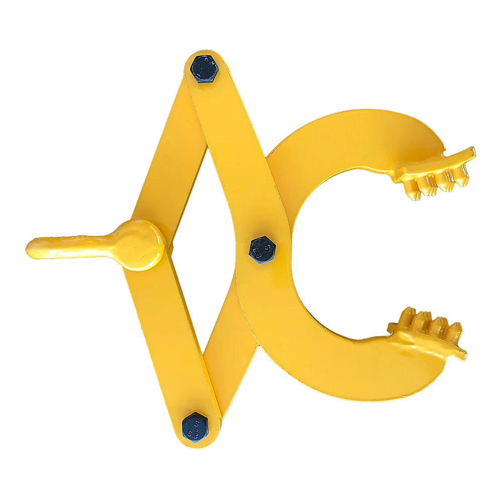 Steel Single Scissor Pallet Puller Clamp - 1 Ton Capacity