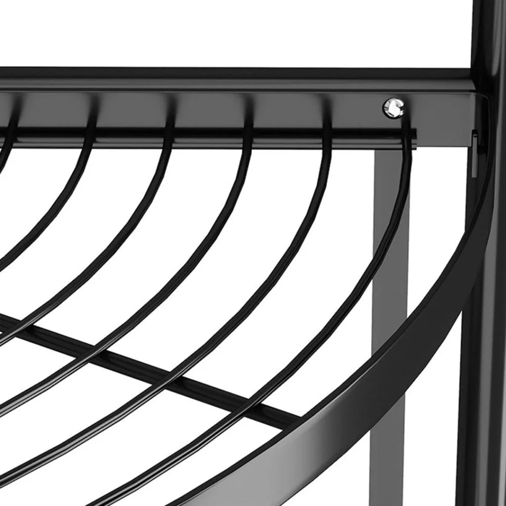 Steel Triangular Corner Stand 2X 4 Tier Multi-Functional Shelves Portable Storage Organizer