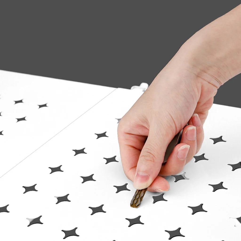 Steel White Foldable Display Stand 2X 4 Tier Multi-Functional Shelves Portable Storage Organizer with Wheels