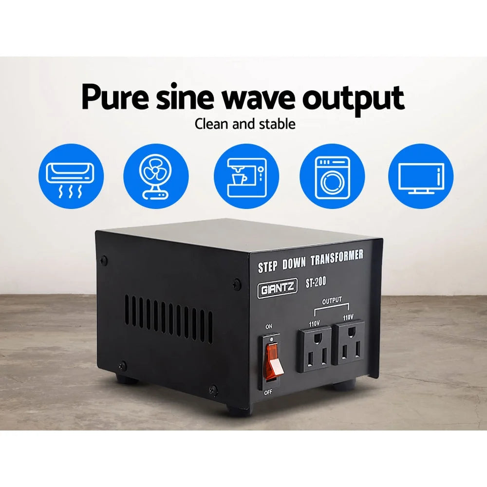 Step Down Transformer 200 Watt outdoor adventures 619