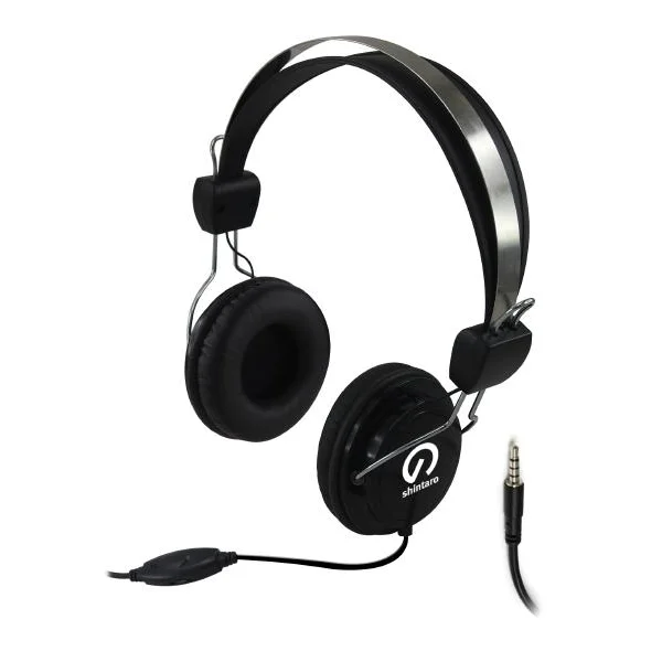 Stereo Headset with Inline Microphone Single Combo 3.5mm