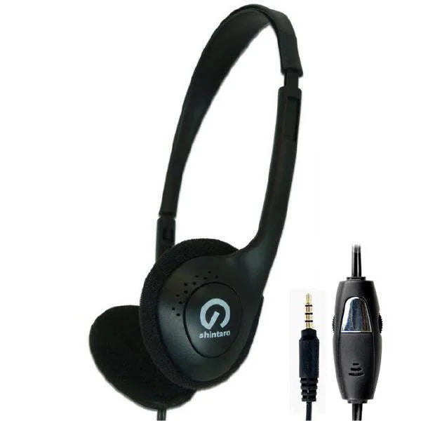 Stereo Headset with Inline Microphone Single Combo 3.5mm