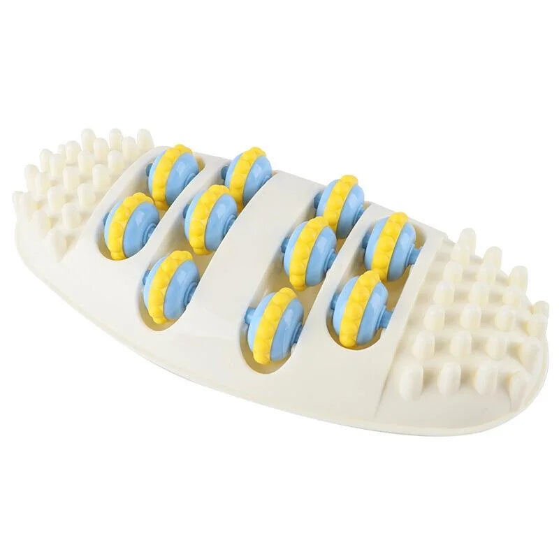 Stimulating Foot Massager Kneading Acupuncture Roller White