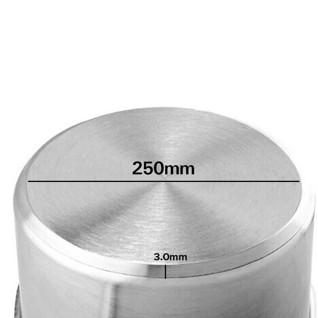 Stock Pot Premium 9L Thick Stainless Steel 18/10 Top Grade