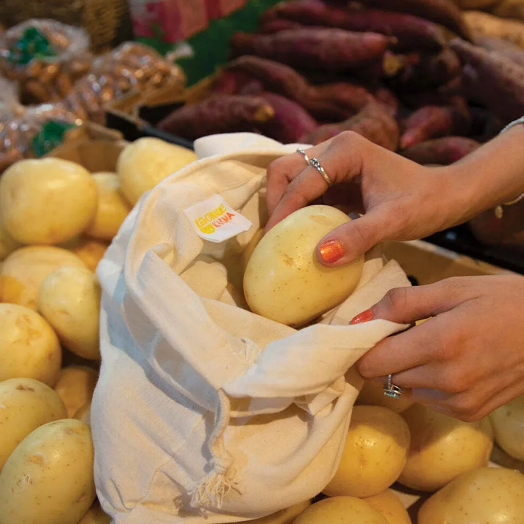 Storage Bag Set J Elliot Home Lemonade Karma Cotton