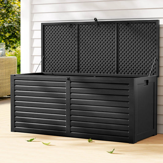Storage Box Outdoor Container Indoor Garden Tool Shed Chest