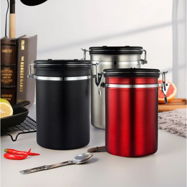 Storage Container 1.8L with Spoon - Home & Garden