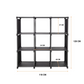 Storage Organizer 9 Cubes Wardrobe Closet Storage Shelves