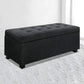 Storage Ottoman Premium Charcoal bedroom 964