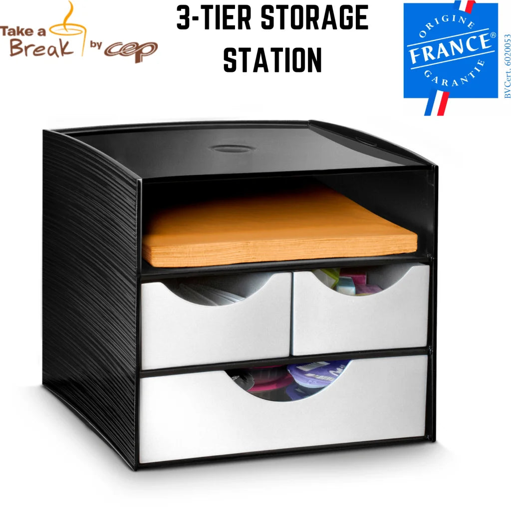 Storage Station CEP 3 Tier Module Home Office