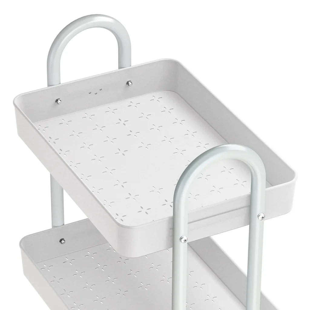 Storage Trolley Kitchen Cart 3 Tiers Rack Shelf Organiser