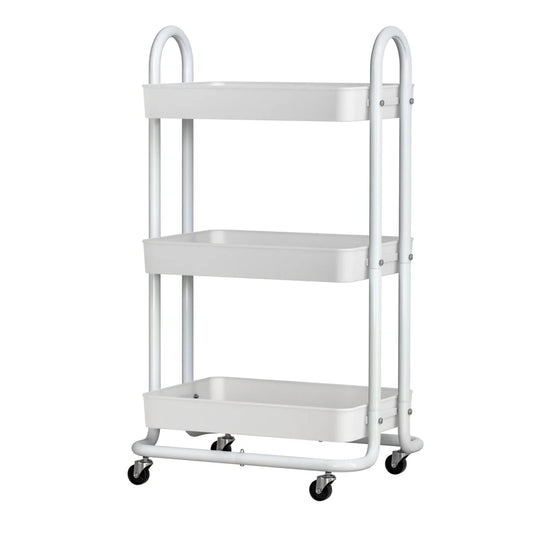 Storage Trolley Kitchen Cart 3 Tiers Rack Shelf Organiser