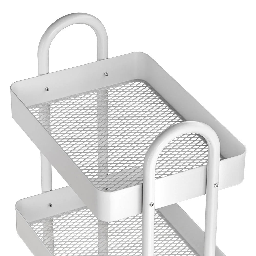 Cart with storage trolley kitchen tier