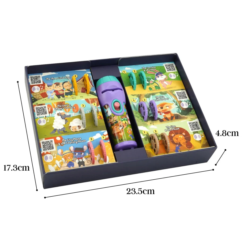 Storytelling Torch Projector 6 Stories Gift Set - Audio