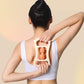 Stretching Yoga Ring With Raised Point Roller - Beige