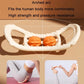 Stretching Yoga Ring With Raised Point Roller - Beige