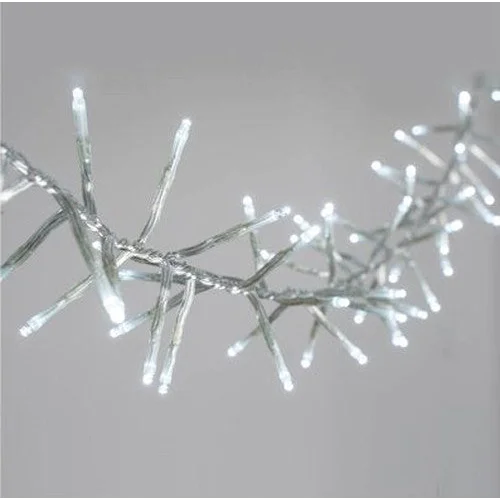 String Lights 20 LED Plain Arctic White Bulb Battery