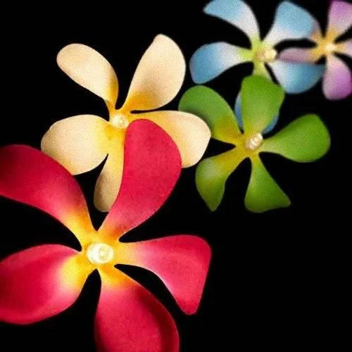String Lights 20 LED Tropical Bright Colours Frangipani