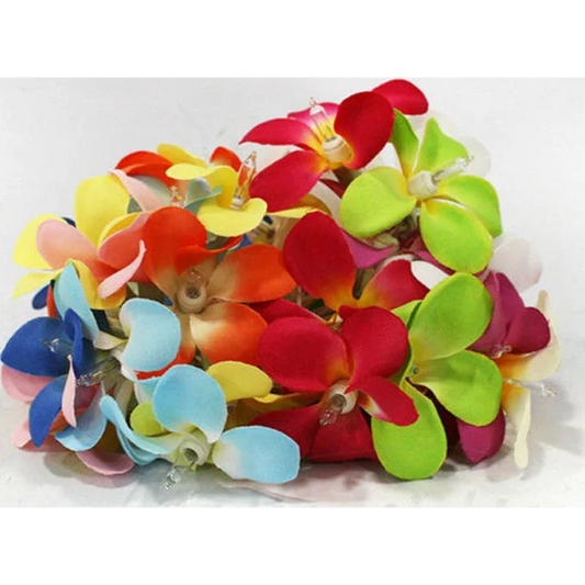 String Lights 20 LED Tropical Bright Colours Frangipani