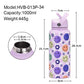 Style 23C White and Blue Vibrant Fun Print 1L