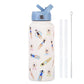 Style 23C White and Blue Vibrant Fun Print