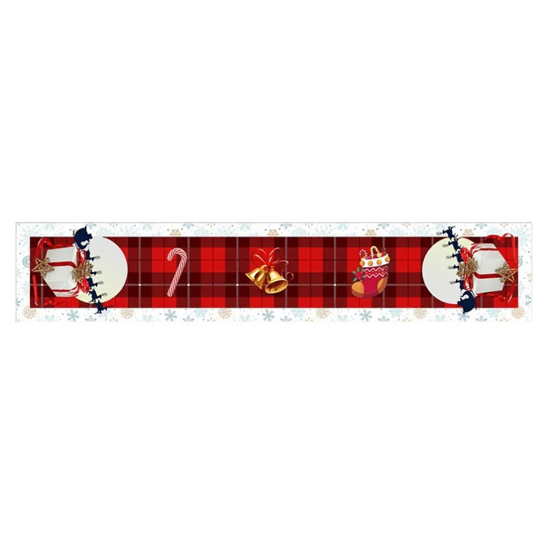 Style-3 New Year & Christmas Table Runner(33 x 180 CM)