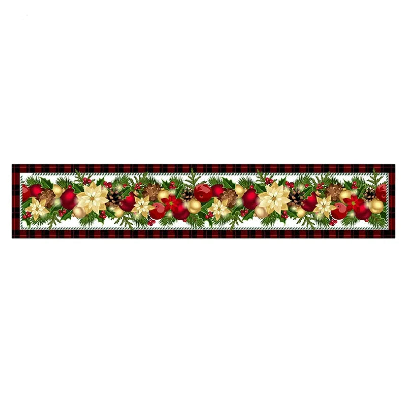 Style-6 New Year & Christmas Table Runner(33 x 180 CM)