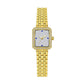 Stylish Diamond Women Alloy Watch Available - Gold