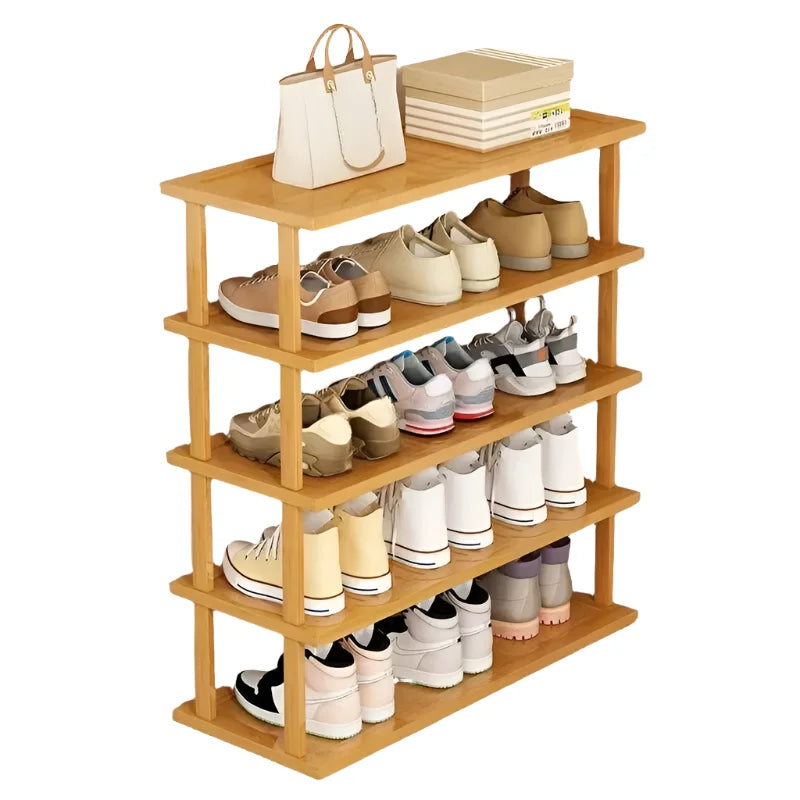 Stylish Entryway Shoe Bench Storage Solution - Furniture