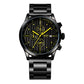 Stylish Multifunctional Men Quartz Watch with Steel Strap