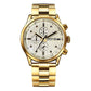 Stylish Multifunctional Men Quartz Watch with Steel Strap