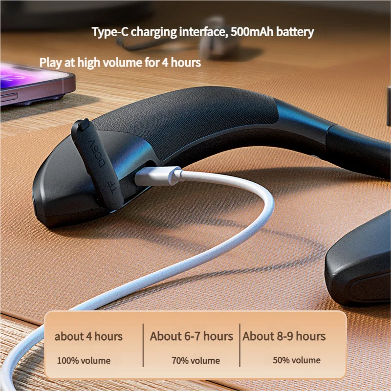 Stylish Neckband Wireless Bluetooth Speaker - Unleash