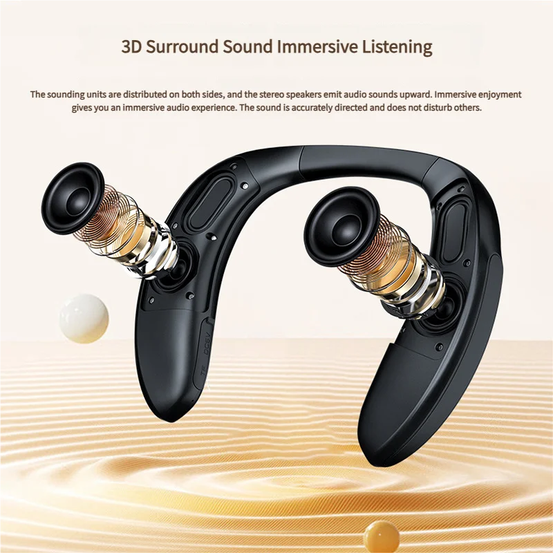 Stylish Neckband Wireless Bluetooth Speaker - Unleash