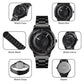 Stylish Waterproof Gold Quartz Watch for Men - Gold