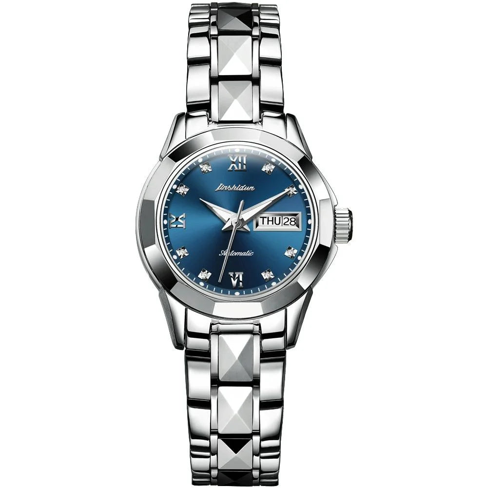 Stylish Waterproof Luminous Women Automatic Watch - 8813