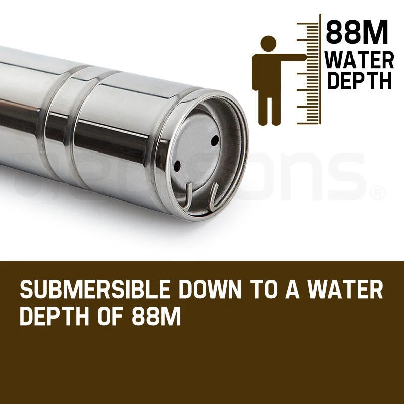 Submersible Bore Water Pump 1HP Deep Well Irrigation