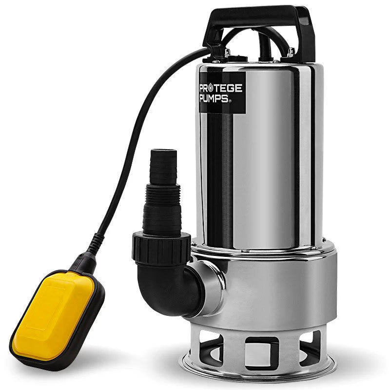 Submersible Dirty Water Pump 2000W Bore Tank Well Steel