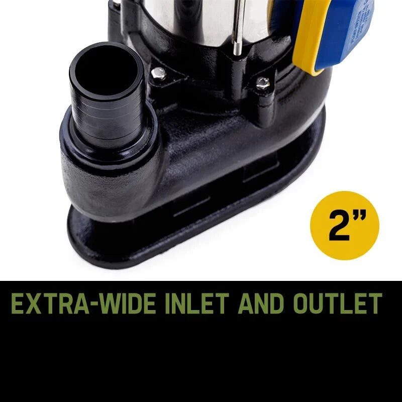 Submersible Dirty Water Pump 2250W Sewage Bore Septic Tank