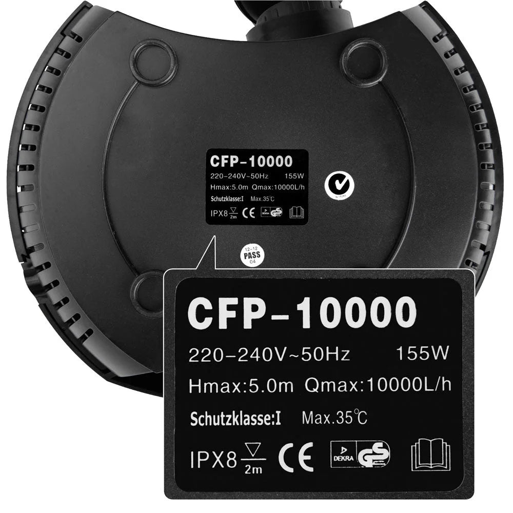 Submersible Water Pump 10000L/H - Aquarium