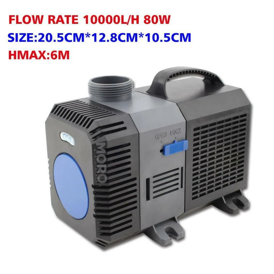 Submersible Water Pump 80W 10000L/H Fountain Pond Aquarium