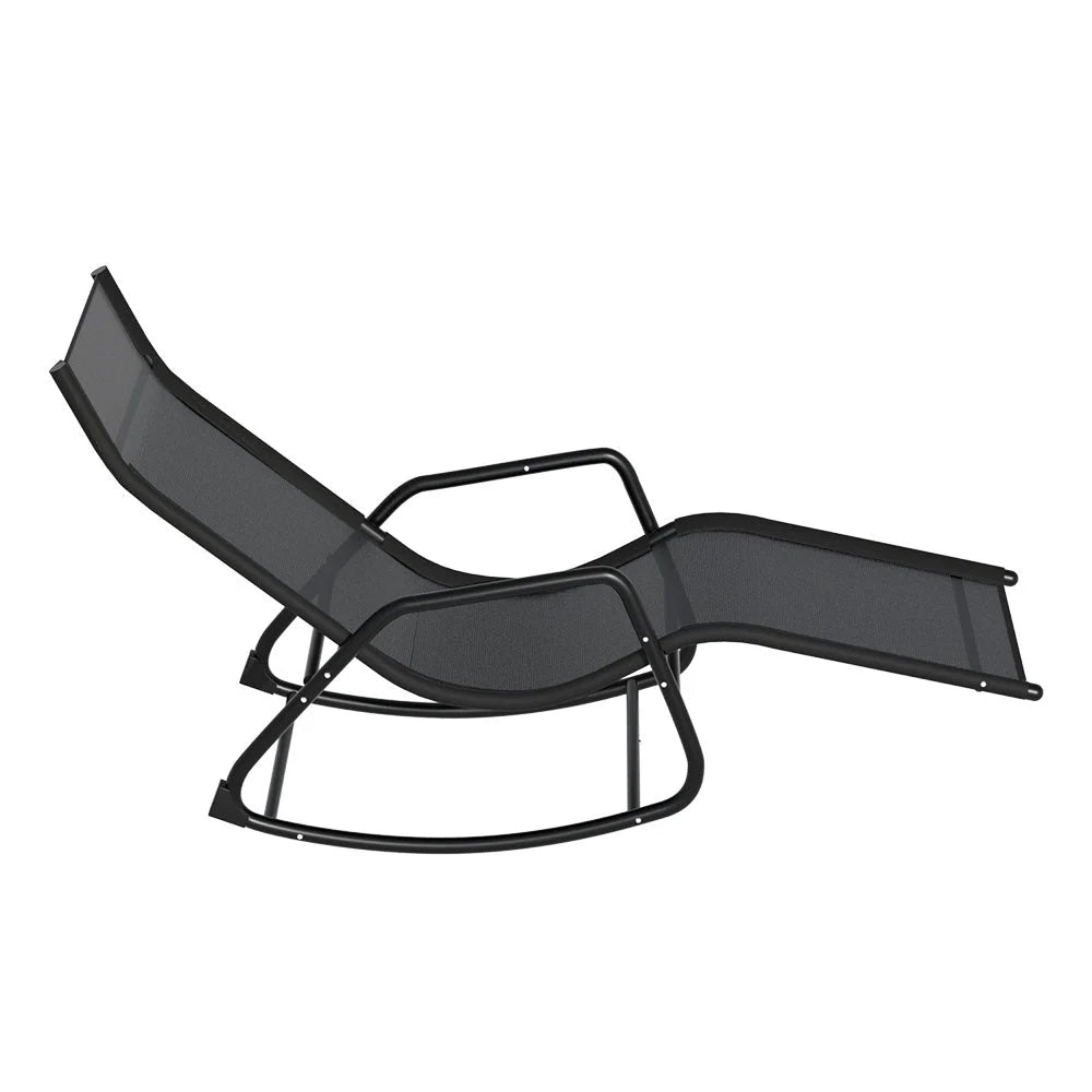 Sun Lounge Rocking Chair Outdoor Lounger Patio Furniture
