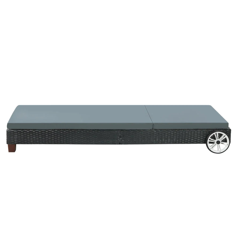 Sun Lounge Wicker Lounger Outdoor Furniture
