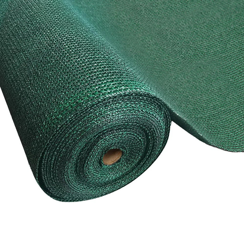 Sun Shade Cloth 50% 3.66×30m Green Mesh Outdoor - Instahut