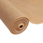 Beige mesh 30m shade sail with fabric texture and stitched trim